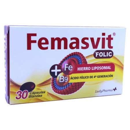 Femasvit Folic Caja X 30 Caps Farmatotal