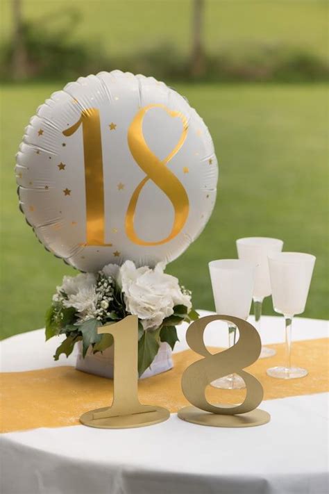 Palloncino Bianco Oro Anni Cm Sparklers Club