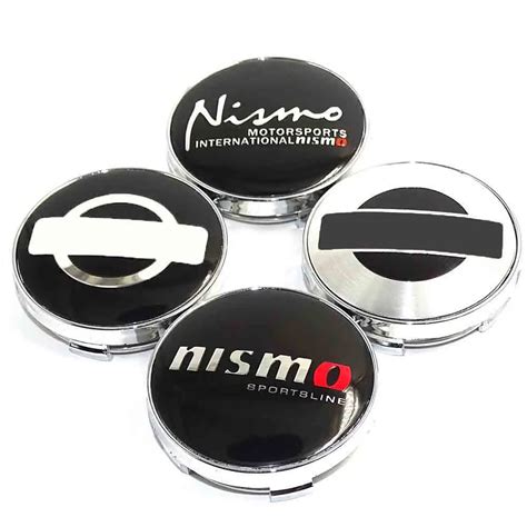 4pcs 60MM NISMO STICEKR For Nissan Badge Wheel Center Cap For NISSAN