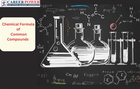 Chemical Formula Of Common Compounds Table And Complete List