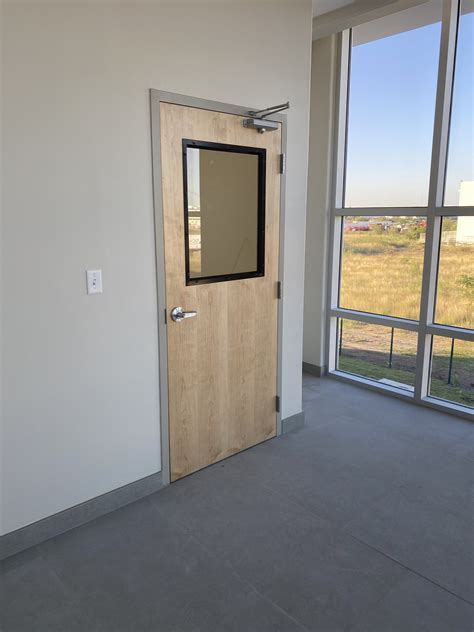 Wood Doors with Glass