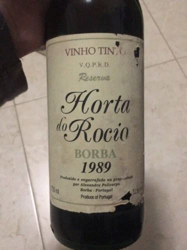 Adega Cooperativa De Borba Horta Do Rocio Reserva Vivino