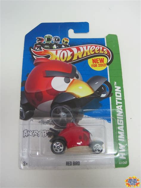 Mattel Hot Wheels Angry Birds Red Bird A