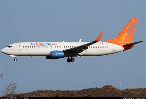 C Ffph Sunwing Airlines Boeing D Wl Photo By Erwin Van Hassel