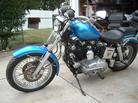 Buy 1977 Harley Davidson Sportster 1000 XLH Custom On 2040 Motos