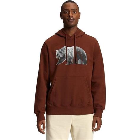 The North Face Sweaters The North Face Bear Nfa7unm6s2 Mens Dark Oak Long Sleeve Pullover