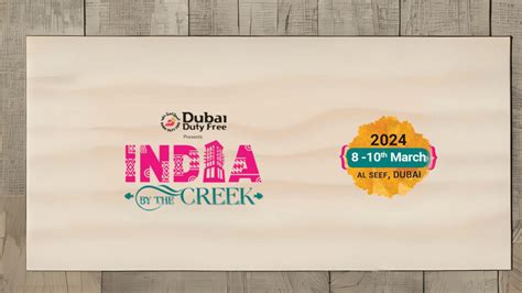 India By The Creek Dubai Set To Host Three Day Cultural Spectacle