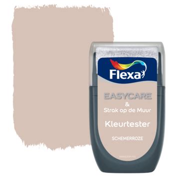 Flexa Strak Op De Muur Kleurtester Schemerroze Mat 30ml GAMMA