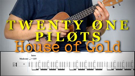 Twenty One Pilots House Of Gold Ukulele Cover Tutorial Free Tab