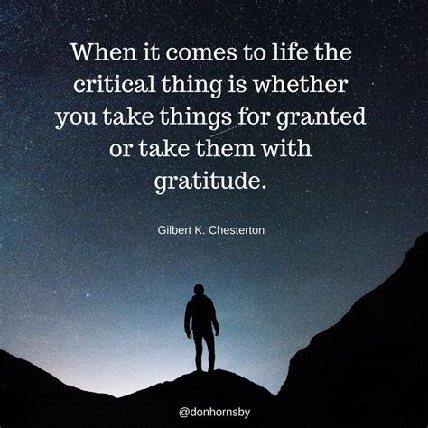 When It Comes To Life The Critical Thing Is Whether You Take Things For