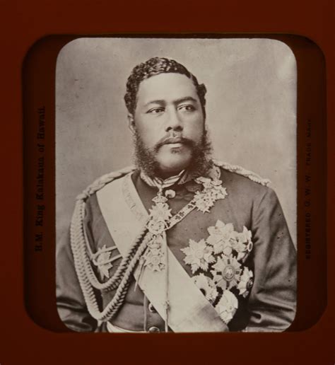 Pau Riders Honolulu Museum Art King David Kalakaua Lantern Slide