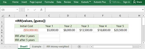 Fungsi Excel Npv Irr Dan Wacc Pada Analisis Kelayakan