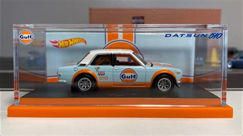 Hotwheels RLC Gulf Datsun 510 YouTube