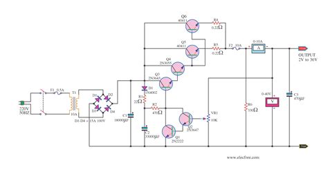 High Voltage Dc Power Supply Schematic