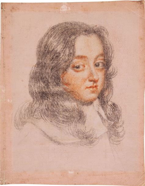 Portrait Of Richard Gibson 1615 1690 Master Works On Paper From