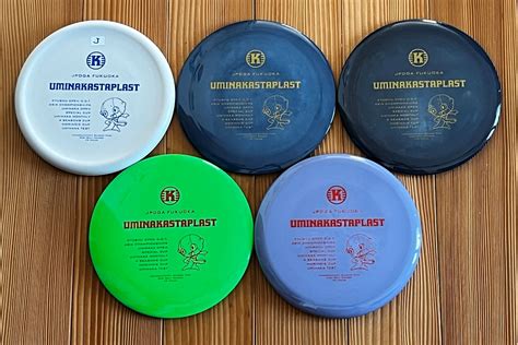 UMINAKASTAPLAST 5 discs set 福岡県ディスクゴルフ協会 JPDGA FUKUOKA