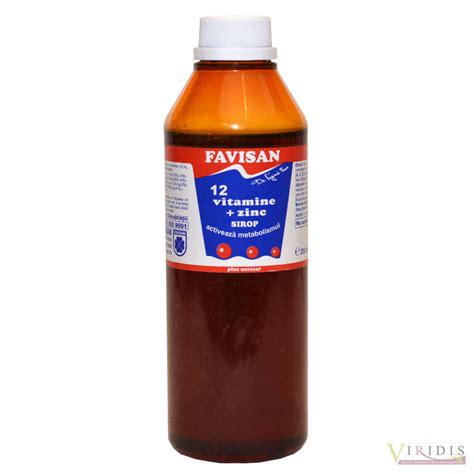 Sirop 12 Vitamine+zinc x 250 ml