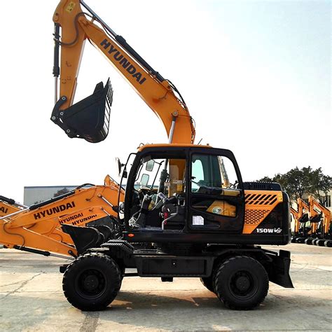 Hyundai R Wvs Ton Wheel Excavator Made In China Wheel Excavator