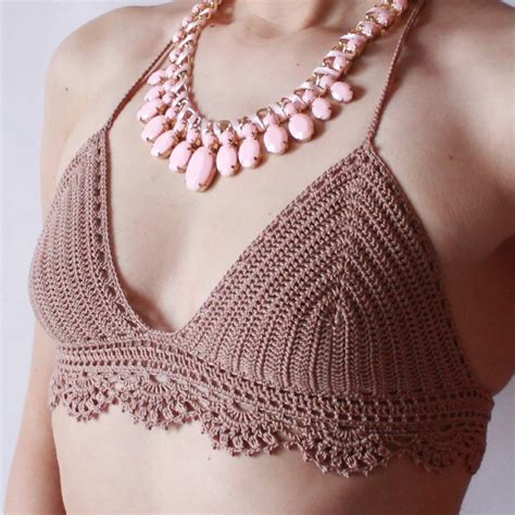 Crochet Bikini Top Pattern Crochet Bralette Bikini Top Etsy