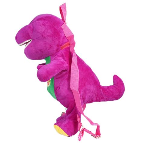 Barney Plush Kids Preschool Kindergarten Backpack Rucksack | Shirt Chic