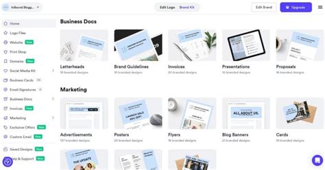 Looka Review 2024: A Logo Maker's Features, Pricing, and More - InBound ...