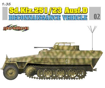 Sd Kfz Ausf D Reconnaissance Vehicle Model Do Sklejania Dragon