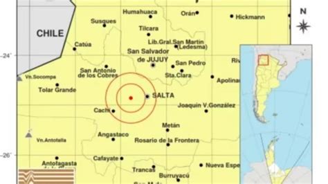 Fuerte Temblor Sacudió A Las Provincias De Salta Y Tucumán Mejor Informado