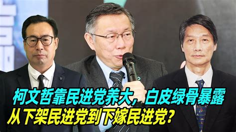 孙玉良：柯文哲靠民进党养大，白皮绿骨暴露，从下架民进党到下嫁民进党？ Youtube