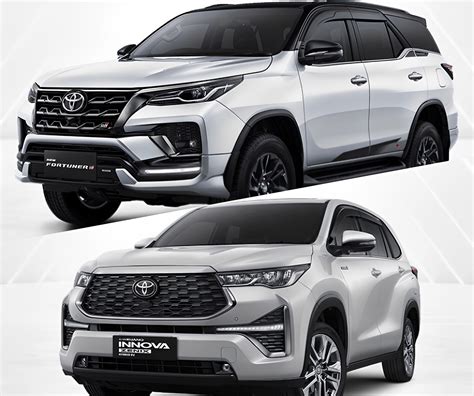 Innova Zenix Hybrid Vs Fortuner Gr Sport X Pilih Yang Mana