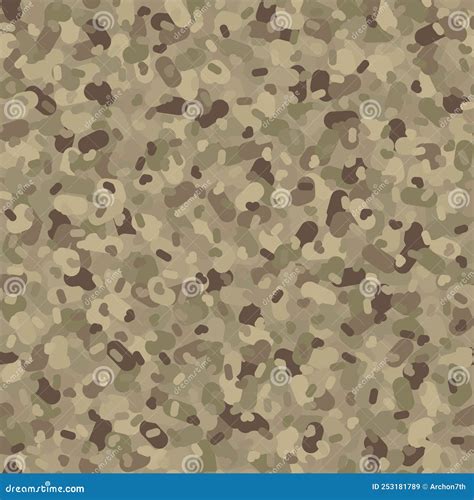 Camouflage Pattern Background Classic Clothing Style Masking Camo