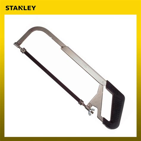 Stanley Rubber Grip Hacksaw Fits 8 10 And 12 Blades Model 15 265