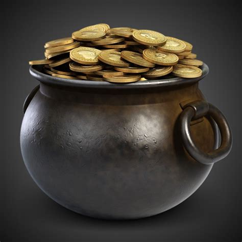 Pot Of Gold Coins