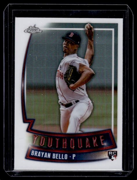 2023 Topps Chrome Update Youthquake Brayan Bello Rookie Boston Red Sox