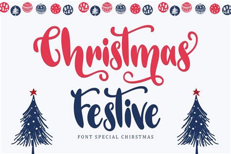 Christmas Festive - So Fontsy