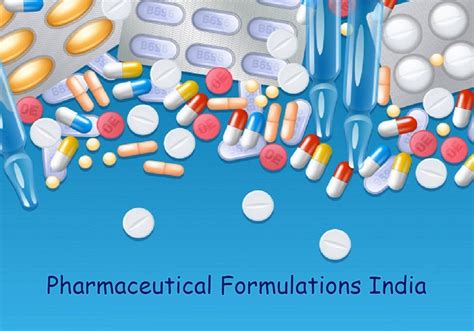 Pharmaceutical Formulations India - Ciron Drugs Blog