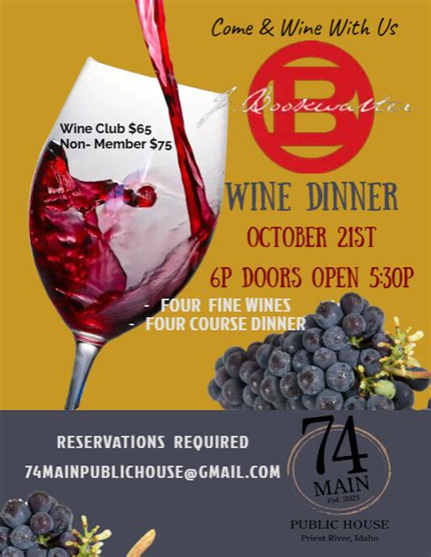 Copy Of Wine Tasting Flyer Template Postermywall