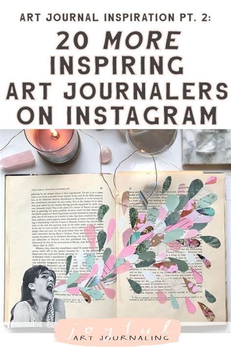 Art Journal Inspiration Pt 2 More Inspiring Art Journalers On Instagram Joyful Art Journaling