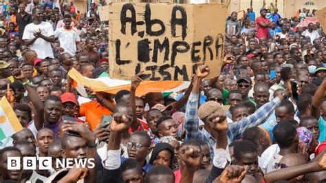 Niger Coup Thousands March To Support Junta