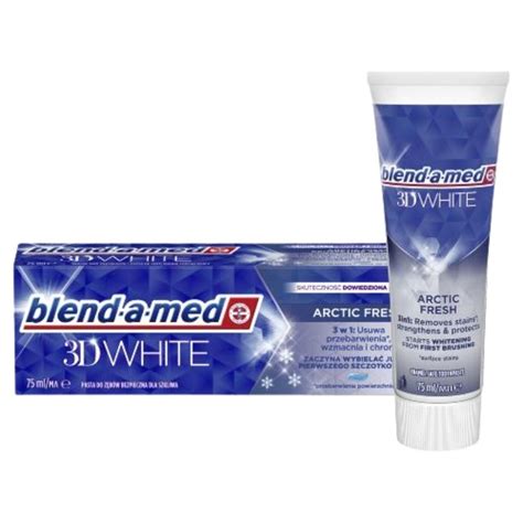 Blend A Med Pasta 3d White Arctic Fresh 75ml 14429394776 Allegropl