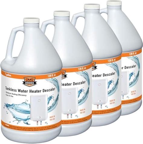 Amazon.com: Chromex Tankless Water Heater Flush Kit with Concentrated