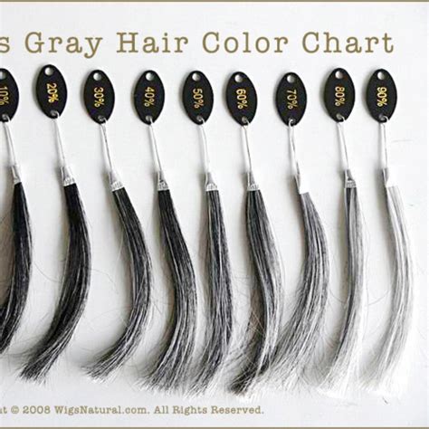 Silver Grey Hair Color Charts for Reference | Grey hair colour chart ...