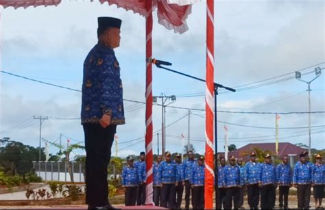 Jadi Irup Harlah Pancasila Di Maybrat Pj Bupati Bernhard Ingatkan