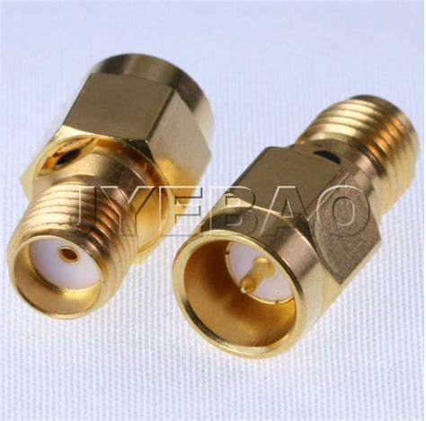 Coaxial Adapter Snap On SMA M To SMA F 13GHz RFShop Australia