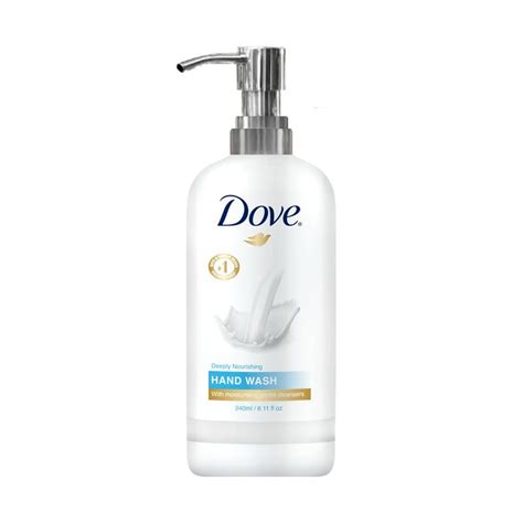 Dove Deeply Nourishing Hand Wash 240ml Pre Filled Bottle With Pump