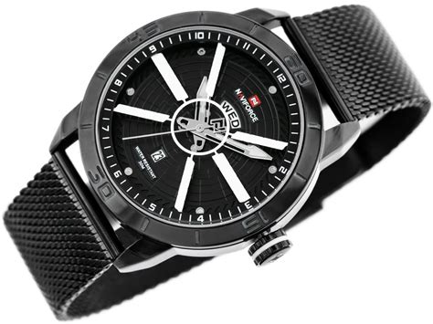 Zegarek M Ski Naviforce Nf Zn A Black Box Czarny Sklep