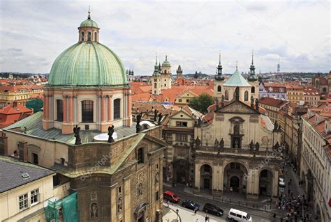 Church Of St Francis Of Assisi And St Salvator Church In Pragu