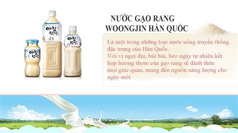 NƯỚC GẠO RANG HÀN QUỐC MORNING RICE WOONGJIN DOVUMART YouTube