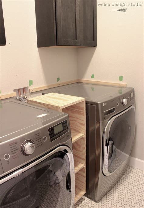 Laundry Room Butcher Block Countertop Support Laundry Room Diy