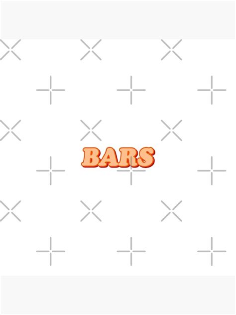 Bars Poster By Averywagner Redbubble