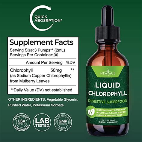 Liquid Chlorophyll New Age Natural